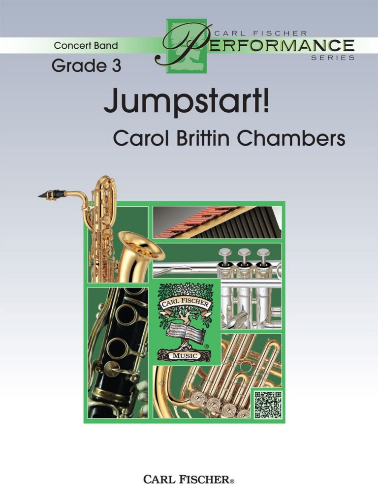 Cover of a Grade 3 clarinet book titled Jumpstart!