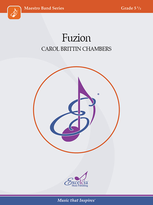 Minimalist music-themed logo with treble clef and note.