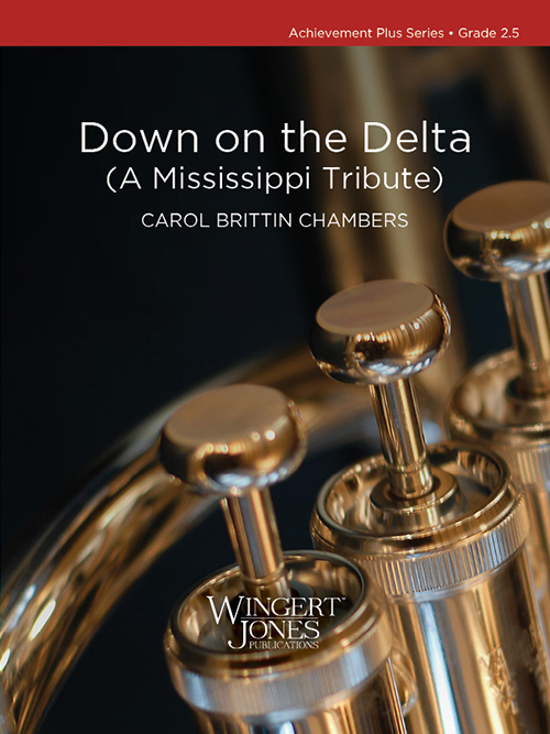 Close-up of trumpet valves on a musical album cover.