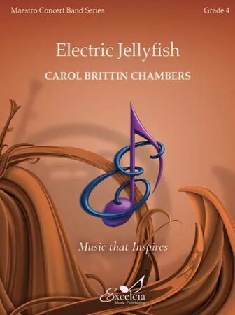 Electric Jellyfish sheet music cover with treble clef